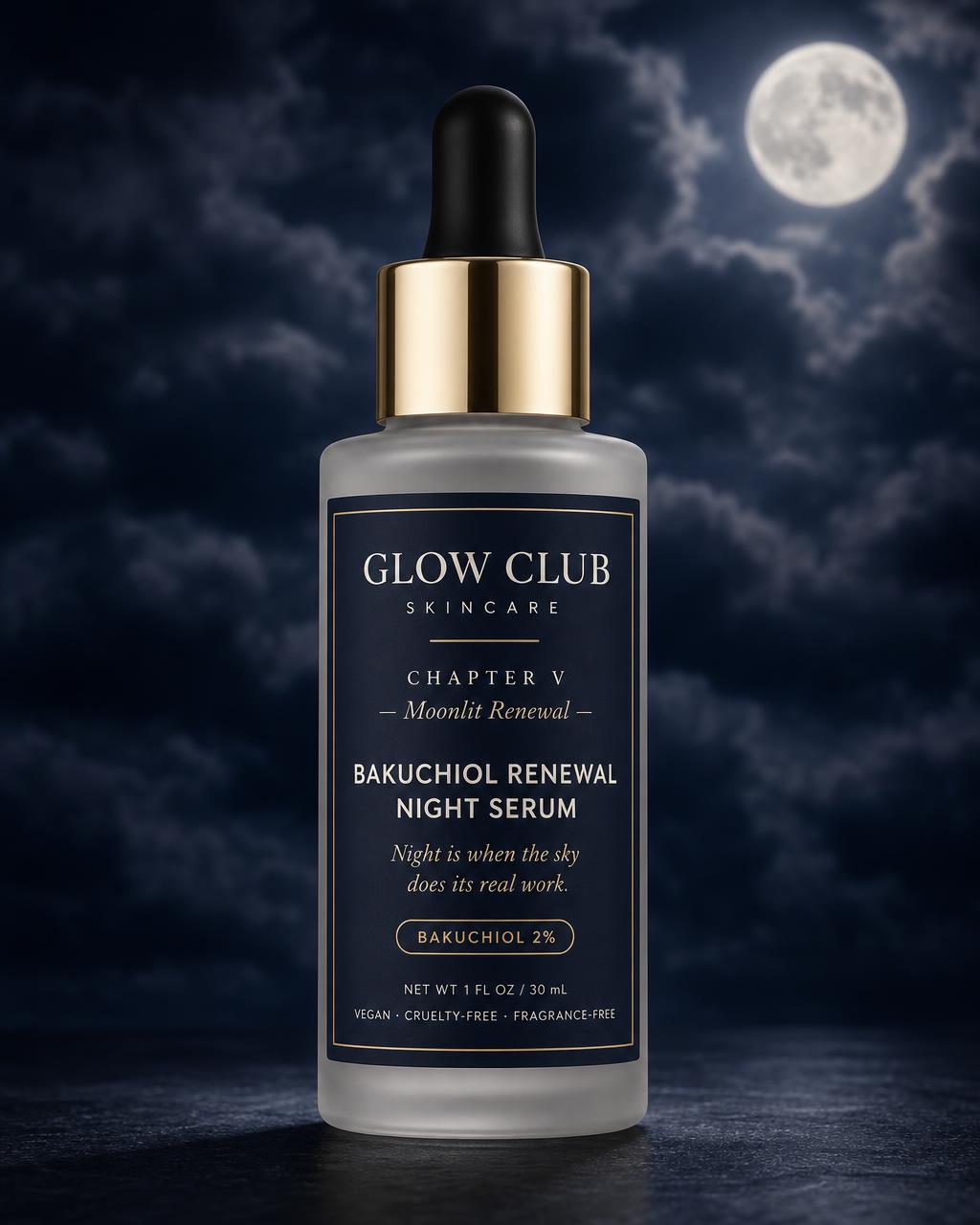 Bakuchiol Renewal Night Serum bottle